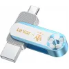 Lexar Dual D500 128GB USB-C/A 3.2 unità flash 400/360MB/s bianco