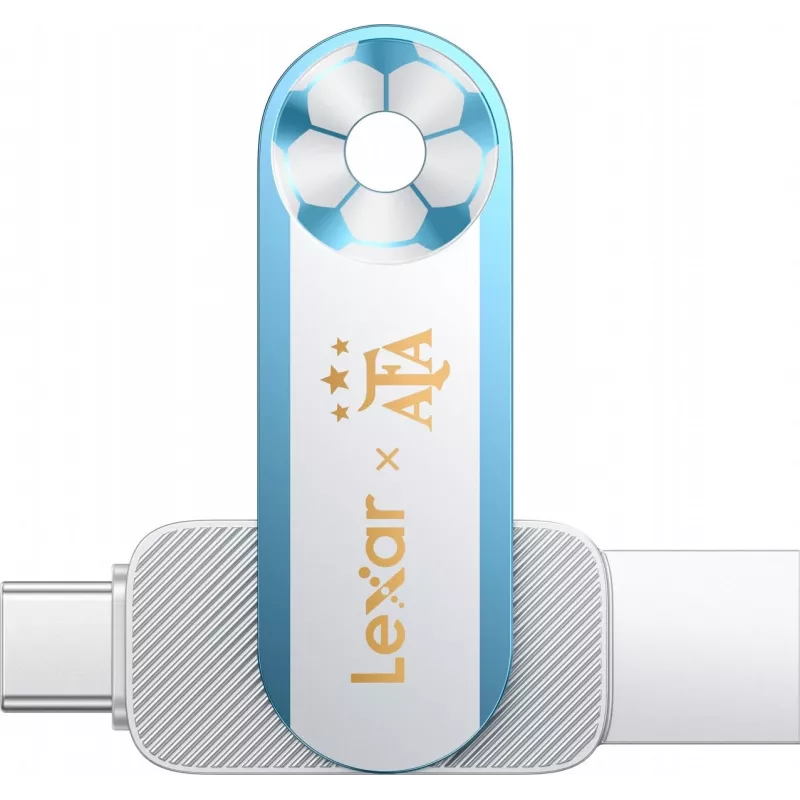 Lexar Dual D500 128GB USB-C/A 3.2 unità flash 400/360MB/s bianco