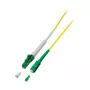 EFB cavo patch simplex LC/APC-SC/APC OS2 G657A2, 2 m, LSZH 2 mm, giallo (O2531.2)