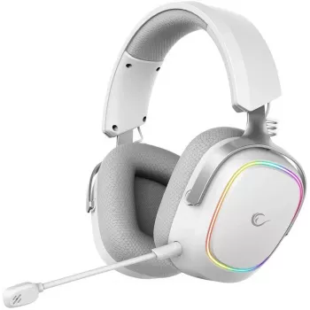 Rampage RETSU Wireless Over-Ear Headset BT 2.4G RGB bianco