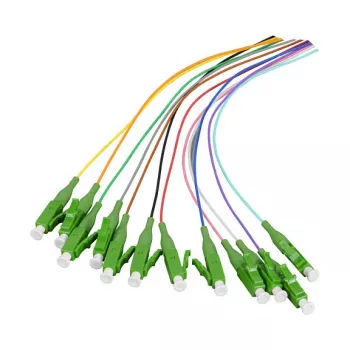 EFB Elektronik FTTH Pigtail LC/APC 12 pigtail 9/125µm G.657.A2 2m