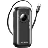 AWEI PowerBank PA-9 10000mAh 22,5W con cavo retrattile nero