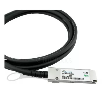 BlueOptics Networks 10312 compatibile BlueLAN cavo Direct Attach Copper QSFP+, 40GBASE-CR4, 1m, 30AWG, passivo
