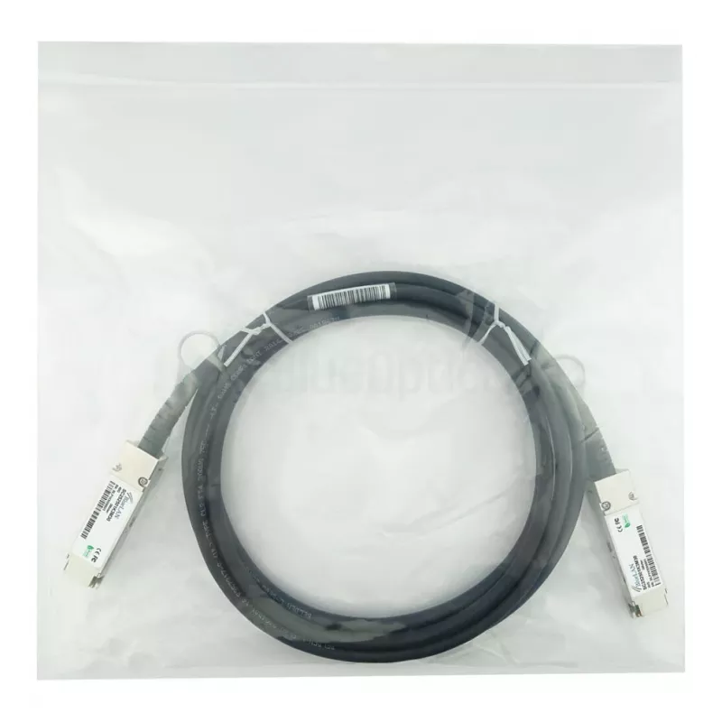 BlueOptics Networks 10312 compatibile BlueLAN cavo Direct Attach Copper QSFP+, 40GBASE-CR4, 1m, 30AWG, passivo