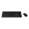 Targus AKM610FR set tastiera e mouse wireless - formato completo - AZERTY - layout francese - nero