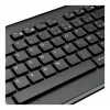 Targus AKM610FR set tastiera e mouse wireless - formato completo - AZERTY - layout francese - nero
