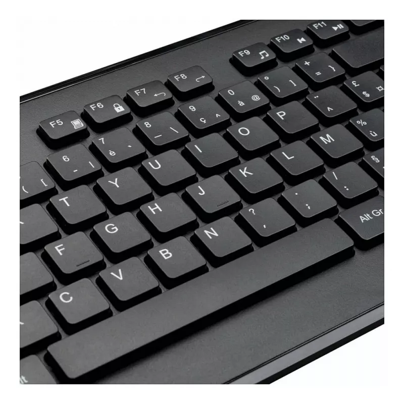 Targus AKM610FR set tastiera e mouse wireless - formato completo - AZERTY - layout francese - nero