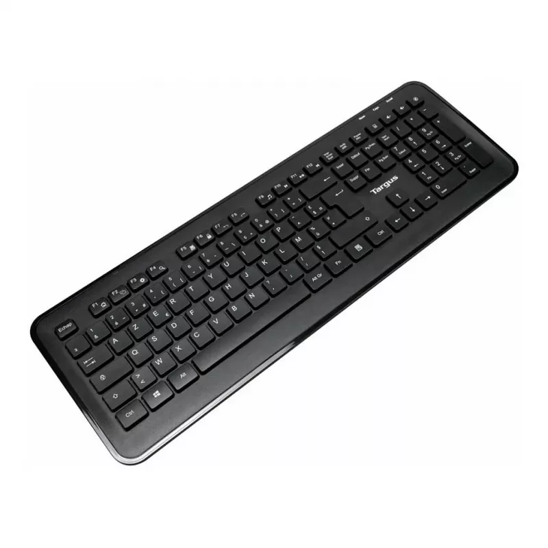 Targus AKM610FR set tastiera e mouse wireless - formato completo - AZERTY - layout francese - nero
