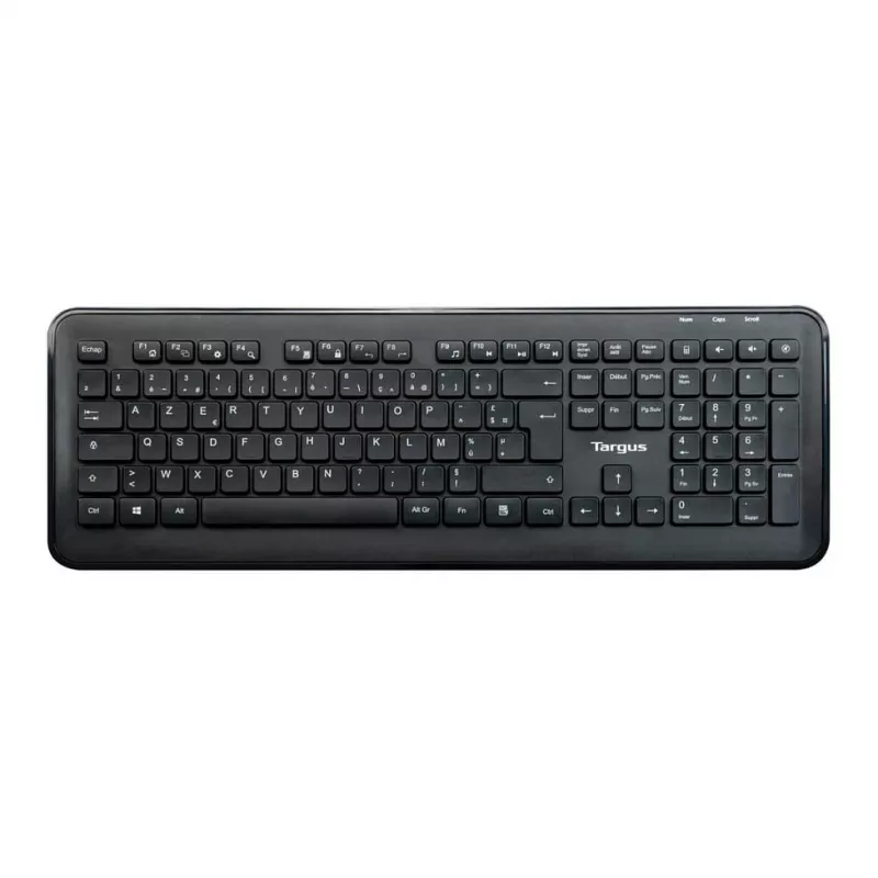 Targus AKM610FR set tastiera e mouse wireless - formato completo - AZERTY - layout francese - nero