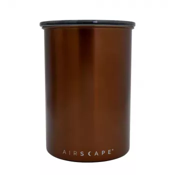 Airscape contenitore aromatico, rame, medio, acciaio inox
