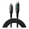 Good Connections cavo di ricarica e dati USB 2.0 100W con display digitale USB-C a USB-C 1m nero