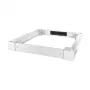 EFB Elektronik basamento universale 800 x 800 mm, altezza 100 mm, RAL 7035