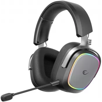 Rampage RETSU cuffie gaming over-ear wireless Bluetooth 2.4G RGB nero