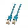 EFB-Elektronik cavo patch RJ45 Cat.5e SF/UTP LSZH Draka UC300 TM11 blu 2m