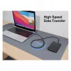 Equip cavo ottico attivo USB-C 3.2 su USB-C 8K PD60W 5m nero