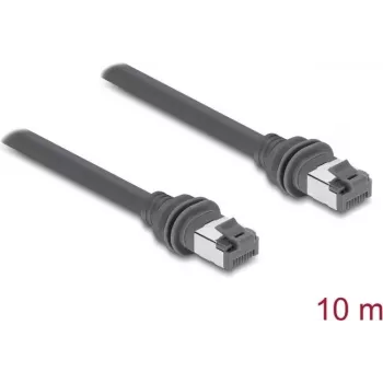 Delock cavo patch RJ45 Cat.6 compatibile con Starlink Gen3 - 10 m grigio