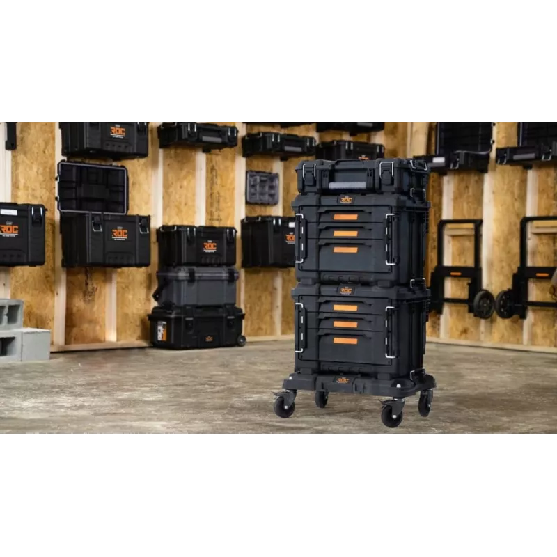 Keter Pro Gear 2.0 carrello portautensili mobile 262828 53L nero/rosso