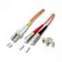 EFB-Elektronik cavo patch in fibra ottica LC-SC OM2 1m LSZH arancione