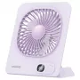 USAMS ZB363 Ventilatore da Tavolo Magnetico Viola