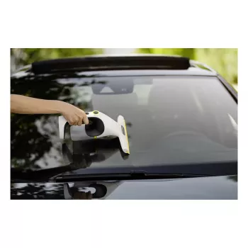 Kärcher WV 1 Compact Care Aspirapolvere per Finestre, Ioni di Litio, 25 min di Autonomia, Serbatoio 100 ml, Giallo/Nero