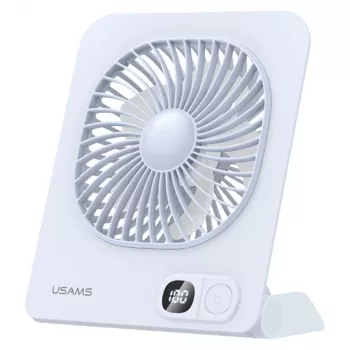 USAMS ZB363 Ventilatore da Tavolo Magnetico Blu