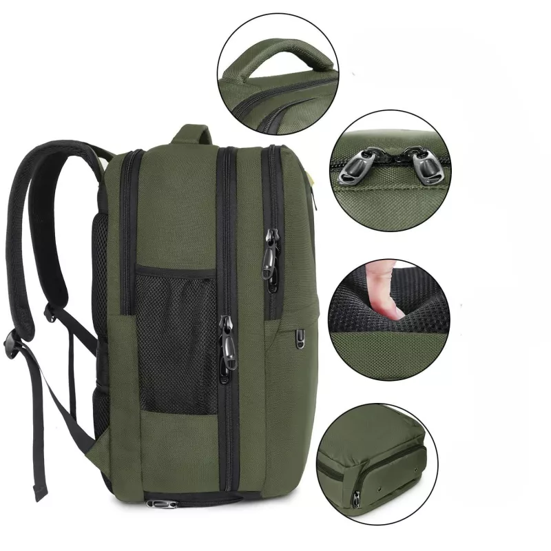 Zaino da viaggio Black Forest KM04 Cabin 50x20x33 cm verde