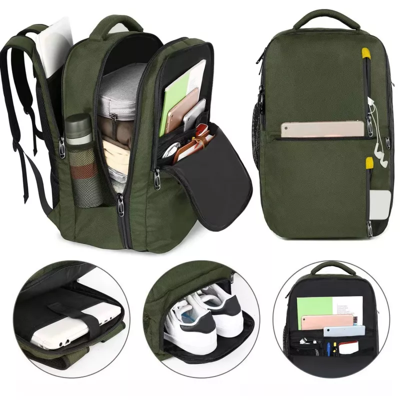 Zaino da viaggio Black Forest KM04 Cabin 50x20x33 cm verde