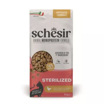 SCHESIR Sterilized Bogata cibo secco per gatti 10kg