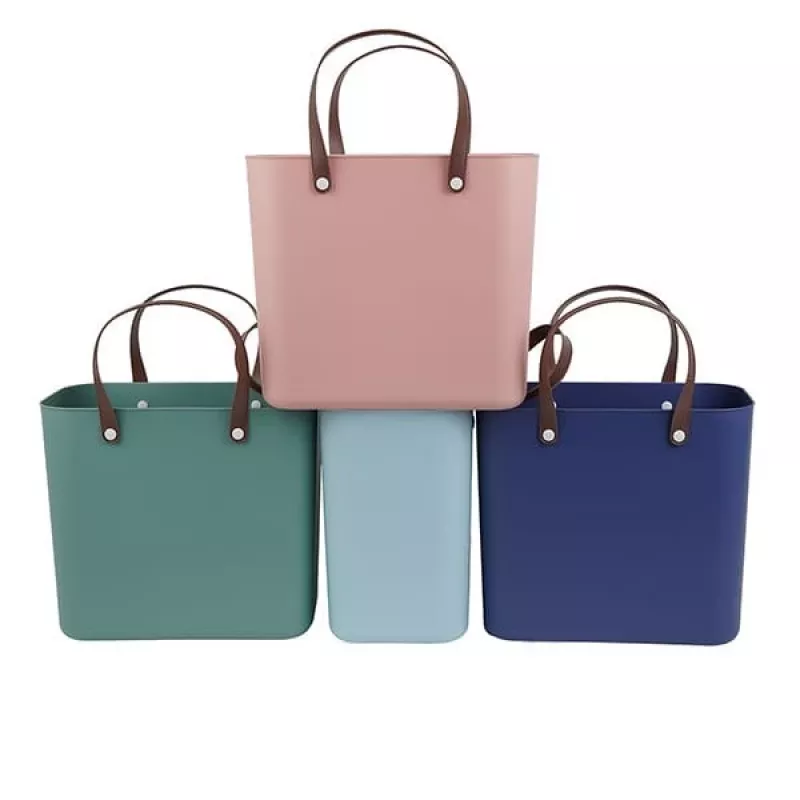 Rotho Multibag Albula Style 25L scatola contenitore, Meadow Rose