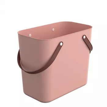 Rotho Multibag Albula Style 25L scatola contenitore, Meadow Rose