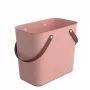 Rotho Multibag Albula Style 25L scatola contenitore, Meadow Rose