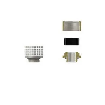 Thermal Grizzly DeltaMate raccordo HT14, ottone nichelato, filettatura G1/4 inch, raccordo diritto a innesto per tubo da 14 mm