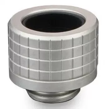 Thermal Grizzly DeltaMate raccordo HT14, ottone nichelato, filettatura G1/4 inch, raccordo diritto a innesto per tubo da 14 mm