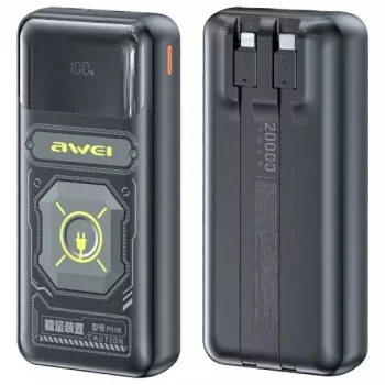 AWEI PowerBank P99K 20000mAh 22,5W nero