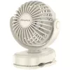 AWEI F45 mini ventilatore da tavolo con clip, 1200mAh, bianco