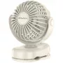 AWEI F45 mini ventilatore da tavolo con clip, 1200mAh, bianco