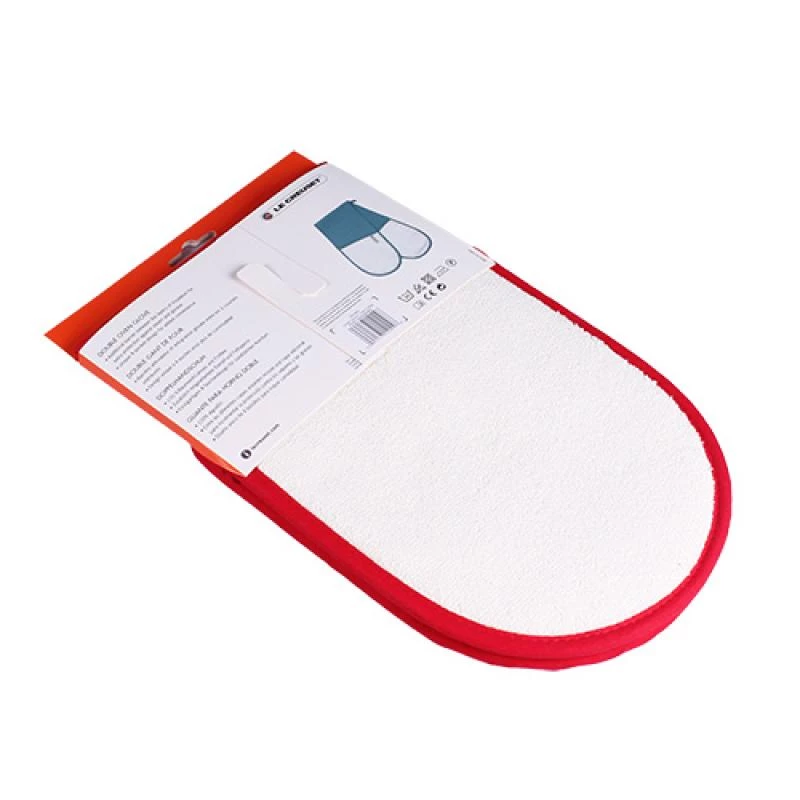 Le Creuset guanto da forno doppio 89x20cm Cherry Red