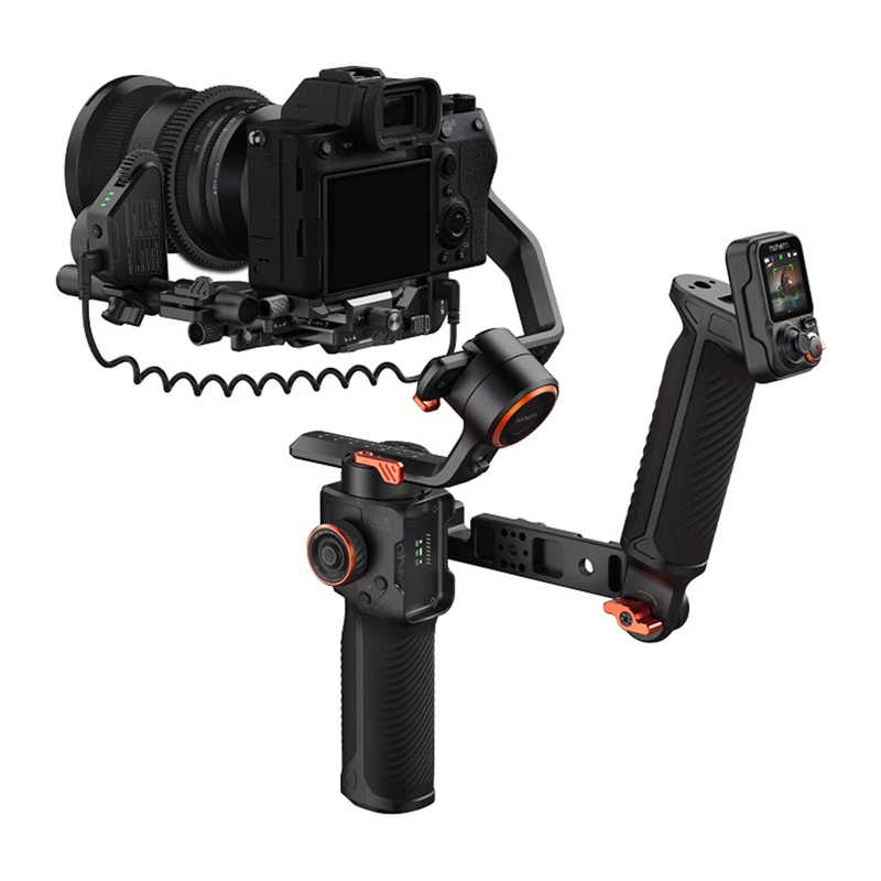 Hohem iSteady MT3 Pro Gimbal Kit – stabilizzatore a 3 assi con tracciamento IA e anteprima remota