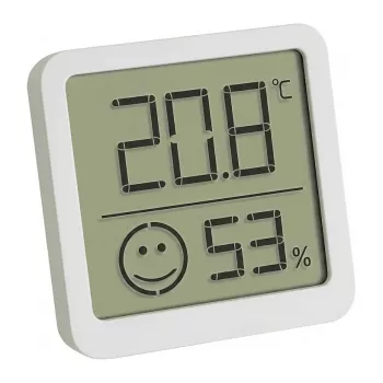 TFA Dostmann 30.5053.02.04 confezione da 4 termoigrometro digitale bianco con zona di comfort