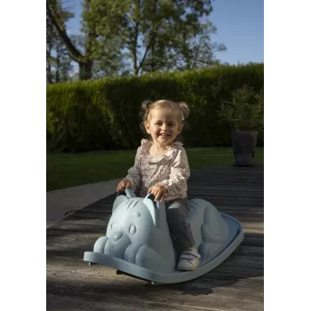 Smoby Rocker Cat Blue sedia a dondolo per bambini