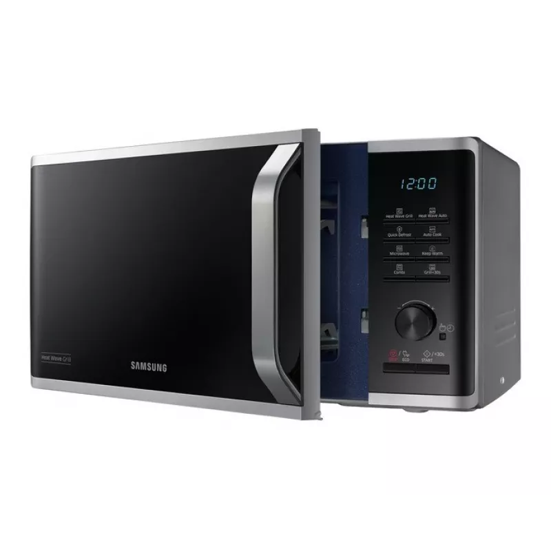 Samsung Microonde MG23K3575AS/EO 23L 800W Grill argento/nero