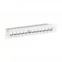 EFB Elektronik Patchpanel Keystone 10 pollici 12 porte, grigio (RAL 7035)