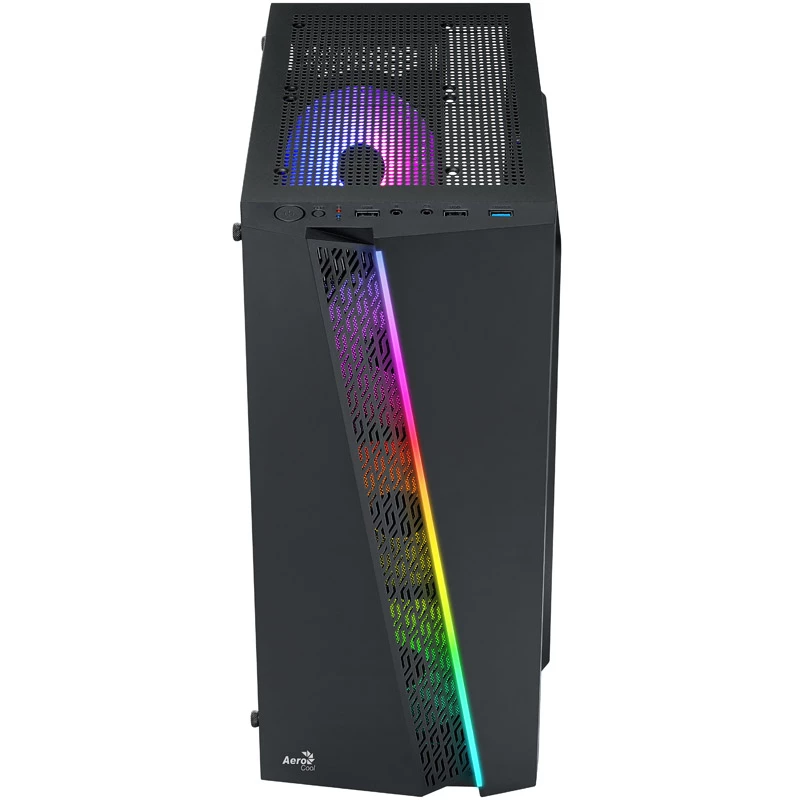 Aerocool Blade V1 Midi Tower nero vetro temperato