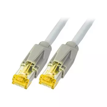 EFB-Elektronik Cavo patch RJ45 Cat.6A S/FTP LSZH Dätwyler 7702 TM31 grigio 10m