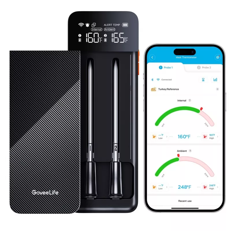 GoveeLife B5192 Termometro per carne smart wireless (2 sonde)