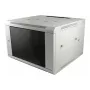 ALLNET Serie SMA Case da parete 19 pollici 6U 450mm profondità grigio chiaro Flat Pack