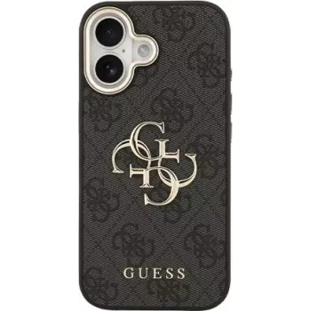 GUESS Hard Cover 4G Metal Logo Black per Apple iPhone 17