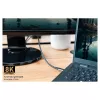 GoodConnections Cavo USB-C 4.0 (ST-ST) 1m intrecciato 100W 8K 30Hz antracite
