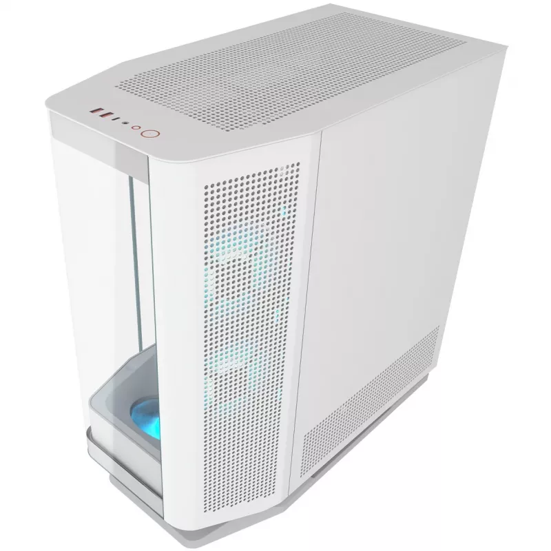 COUGAR FV270 ARGB case Mid Tower, bianco