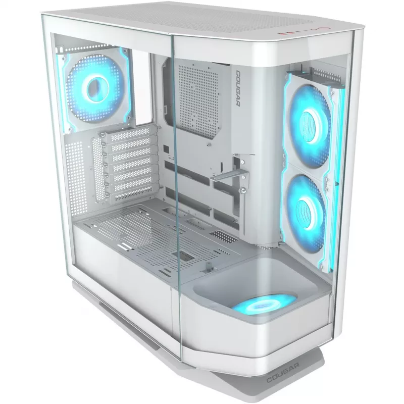 COUGAR FV270 ARGB case Mid Tower, bianco